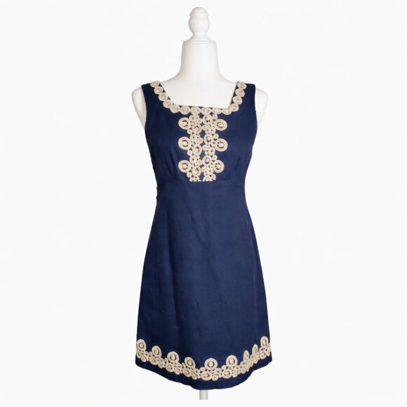 Lilly Pulitzer Dresses & Skirts - LILLY PULITZER Adelson Jacquard Shift Dress Size 2
